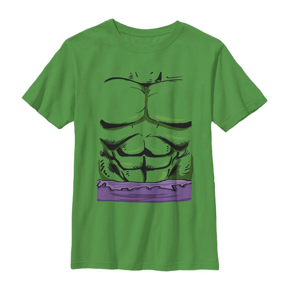 Boys Marvel Halloween Hulk Classic Costume Tshirt